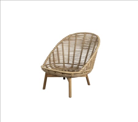 Cane-Line - Hive loungefåtölj m/teak ben