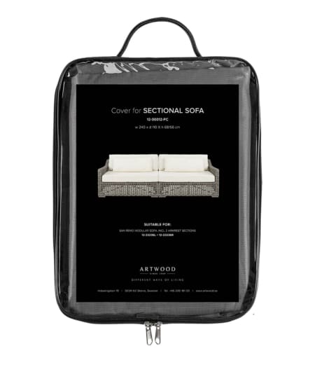 Artwood - MODULSOFFA Överdrag för utemöbler