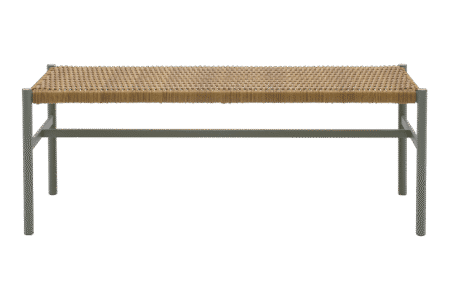 Brafab - DK bänk Dusty Green/Natur