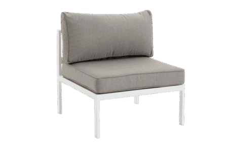 Brafab - Leone mittdel Vit/Grå