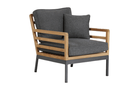 Brafab - Zalongo fåtölj Natur/grå