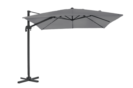 Brafab - Linz frihängande parasoll Antracit/Grå
