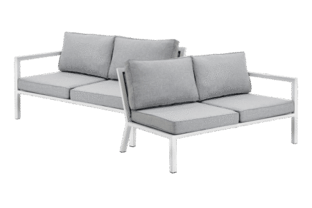 Brafab - Belfort avslut Vit/Pearl grey