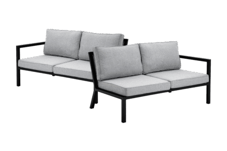 Brafab - Belfort avslut Svart/Pearl Grey