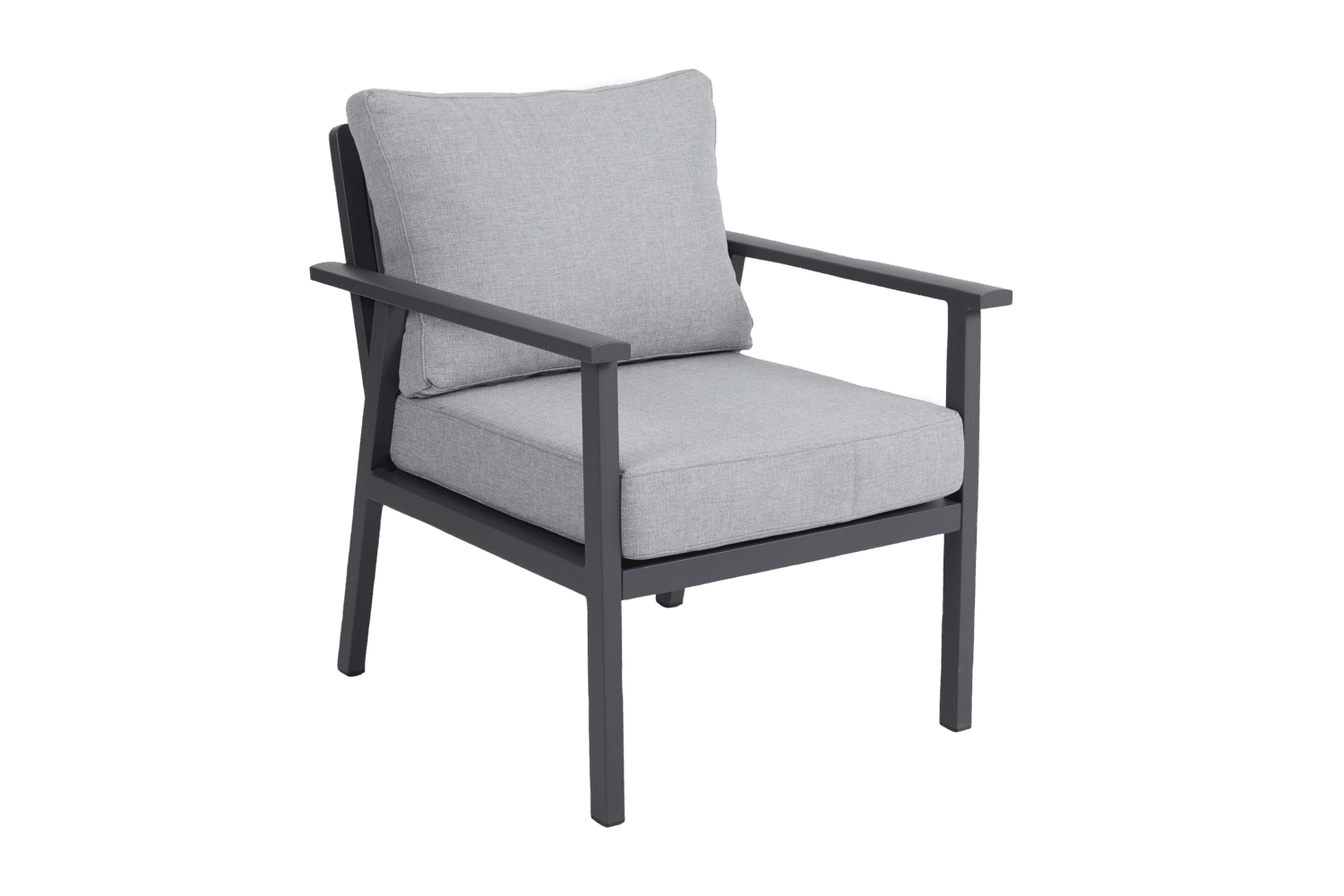Brafab - Samvaro High fåtölj Antracit/Pearl grey