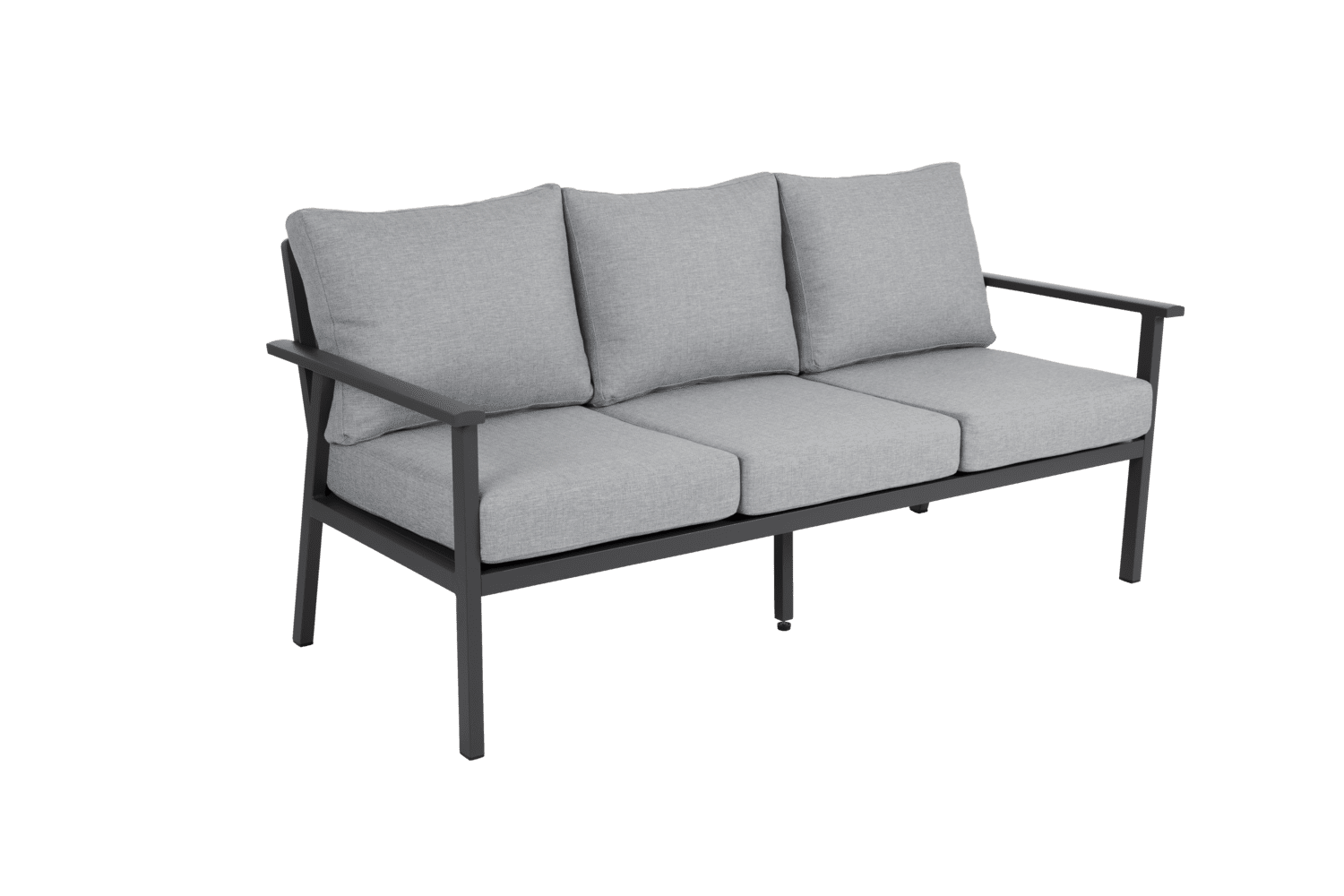 Brafab - Samvaro High 3-sitssoffa Antracit/Pearl grey