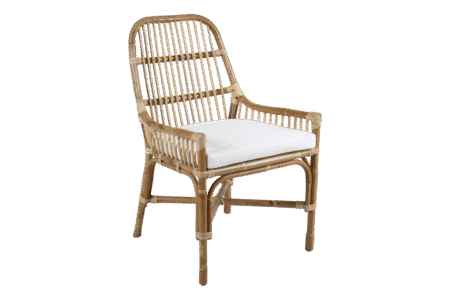 Brafab - Vallda matstol Natur/vit