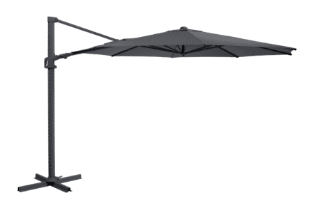 Brafab - Vinovo frihängande parasoll Antracit/Grå