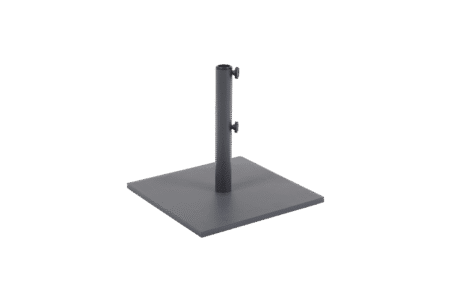 Brafab - Flat parasollfot, 50 kg Antracit