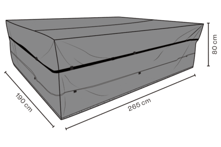 Brafab - Möbelskydd matgrupp Svart - Andas