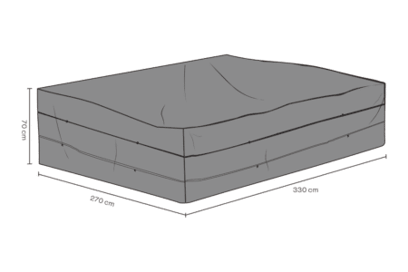 Brafab - Möbelskydd soffgrupp Svart - Andas