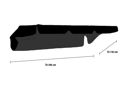 Brafab - Olbia hammocktak Svart