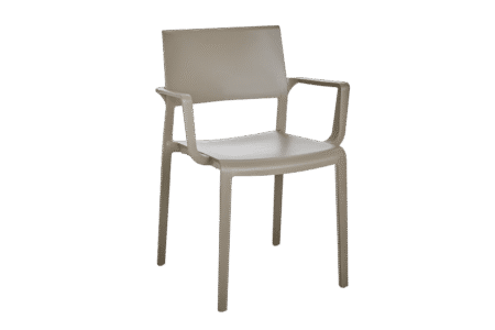 Brafab - Lilibet karmstol Mineral Grey