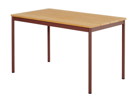 Brafab - Nox cafébord Zin Red/Bambu