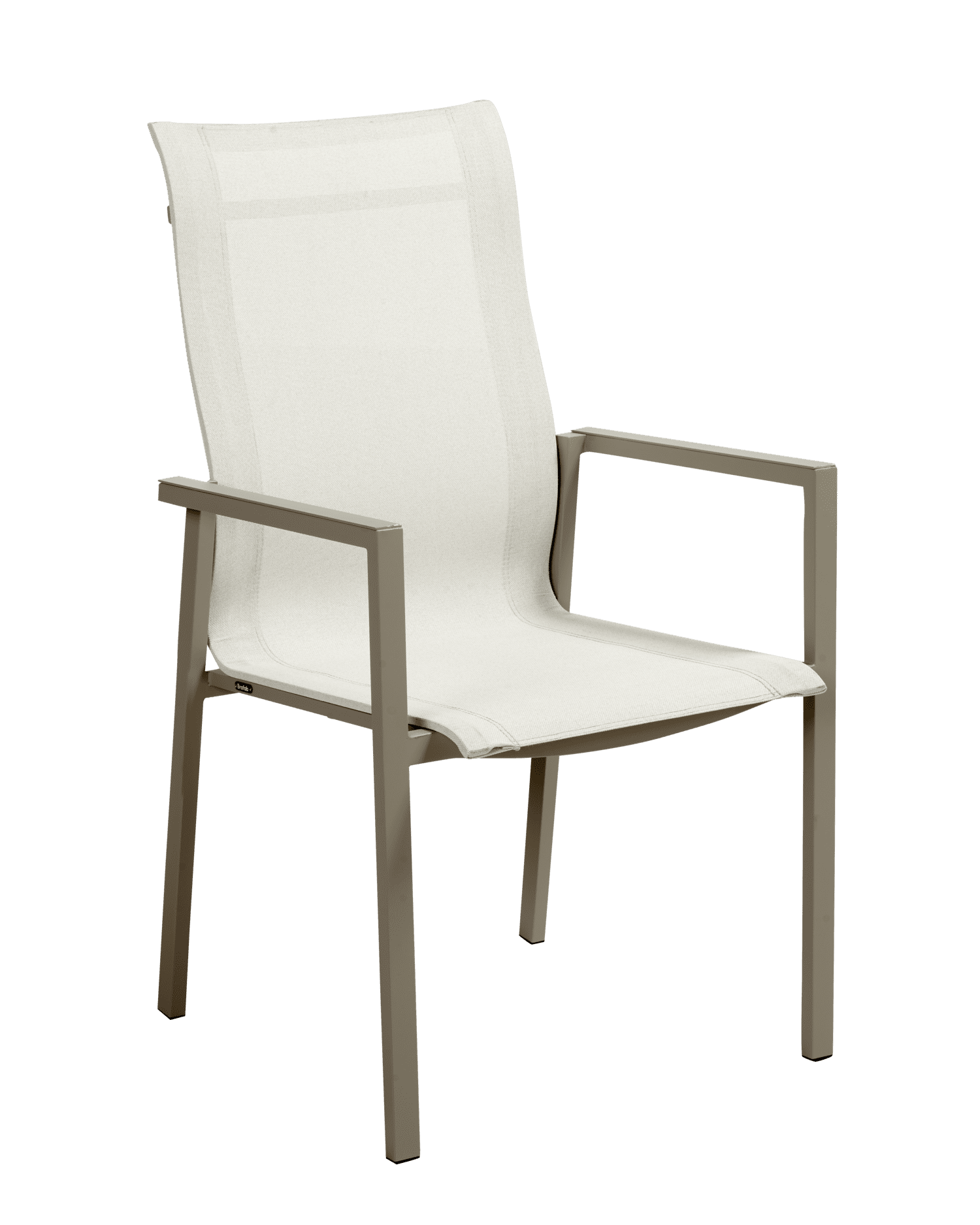 Brafab - Comfy karmstol Khaki/Off-white