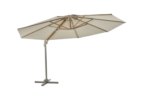 Brafab - Luzzi frihängande parasoll Khaki/Light Grey