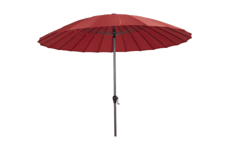 Brafab - Shanghai parasoll Antracit/röd