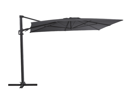 Brafab - Vinovo frihängande parasoll Antracit/Grå