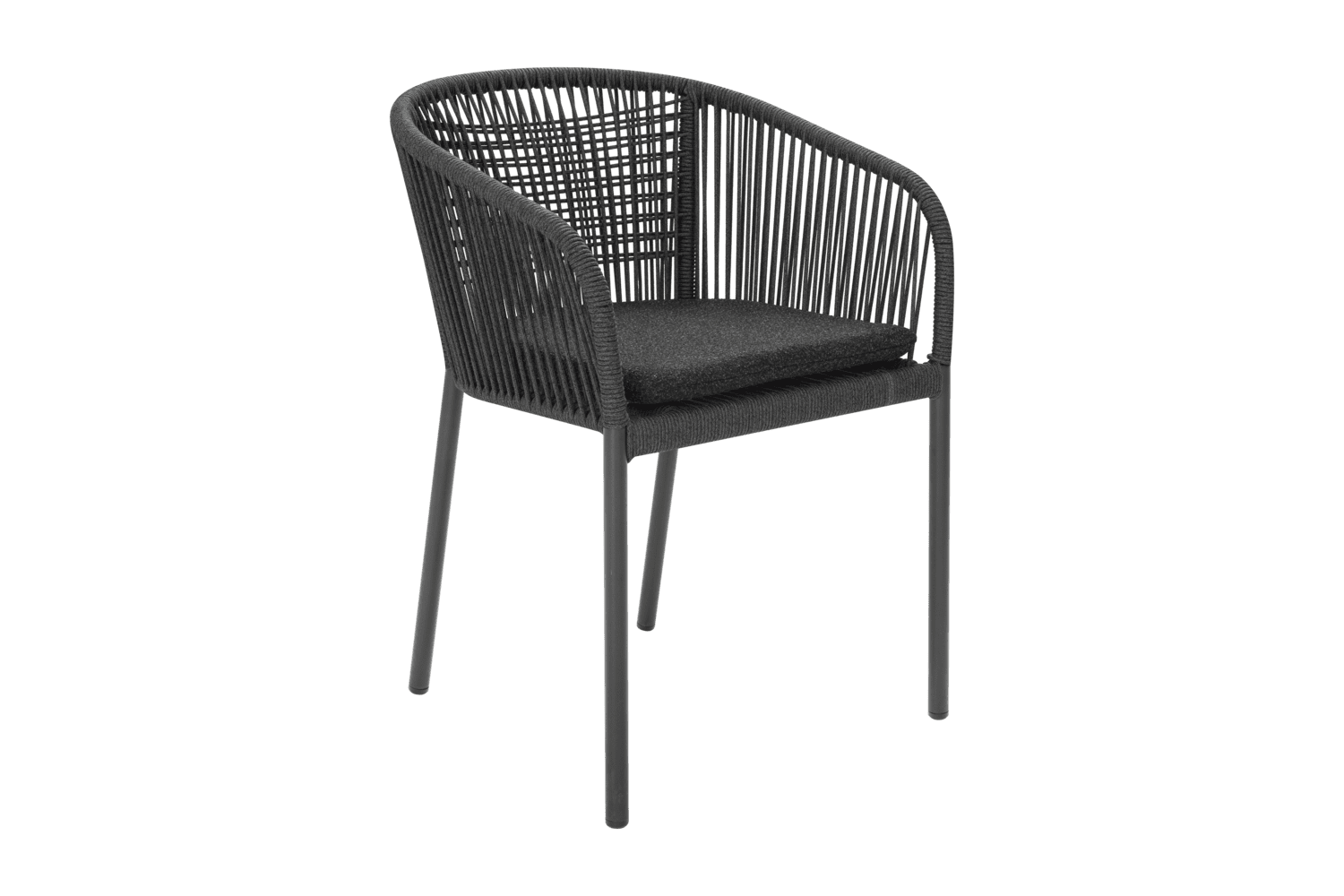 Brafab - Delta karmstol Antracit/Teddy Black