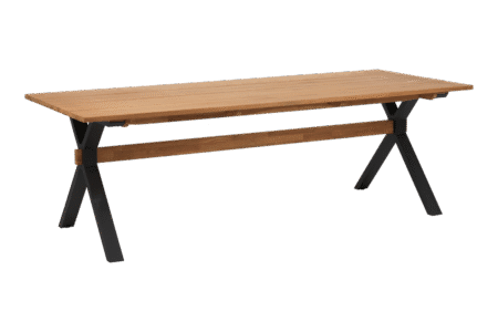 Brafab - Mark matbord Svart/teak