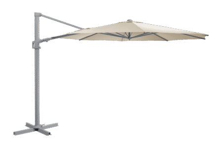 Brafab - Vinovo frihängande parasoll Khaki