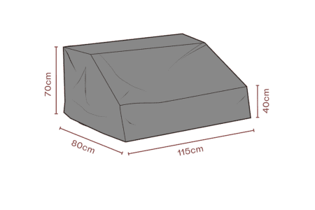 Brafab - Möbelskydd mittdel Svart - Andas