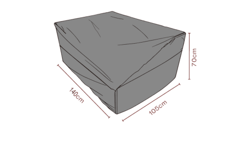 Brafab - Möbelskydd soffa Svart - Andas