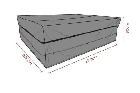 Brafab - Möbelskydd soffgrupp Svart - Andas