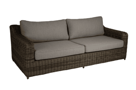 Brafab - Glendon 2,5-sits soffa Dark Brown/Soft Moose