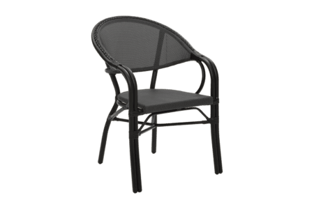 Brafab - Parterre karmstol Svart/svart