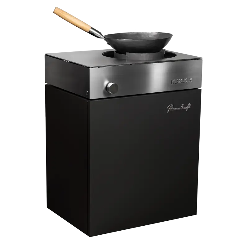 Flammkraft Wok Block R Black