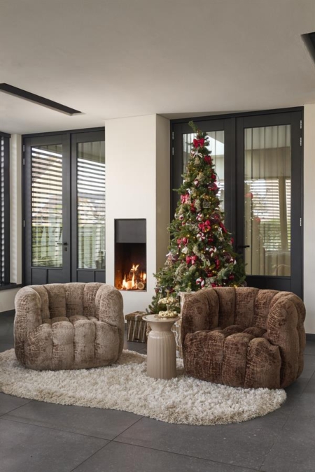 Riviera Maison - Arosa Snurrfåtölj Taupe